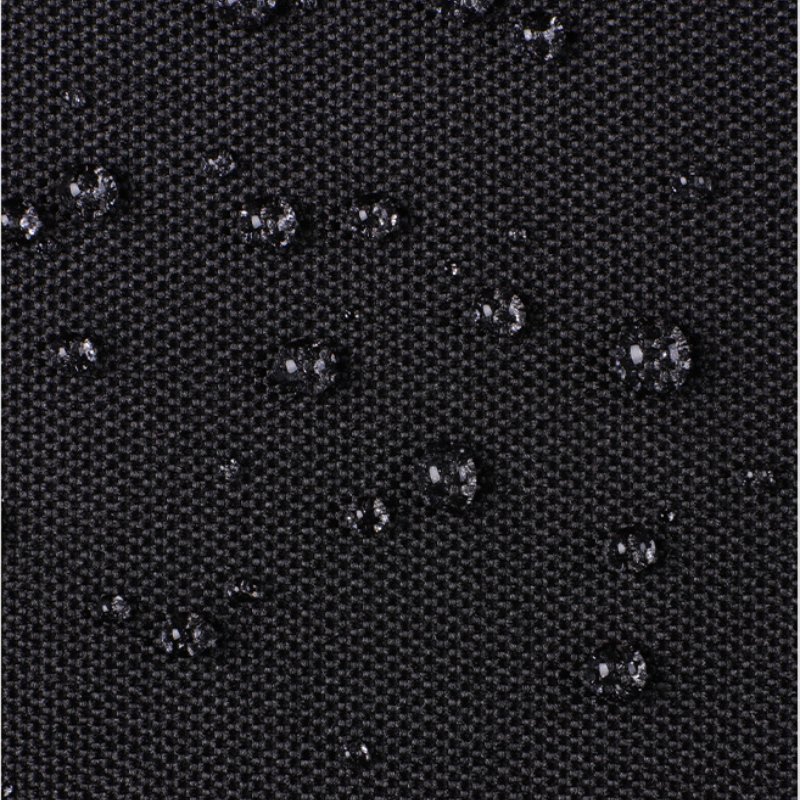 Tela impermeable para exteriores de 3/5/10 yardas, tela Oxford negra de pu 600D impermeable 9*6, para equipaje y bolsos y mochilas para exteriores