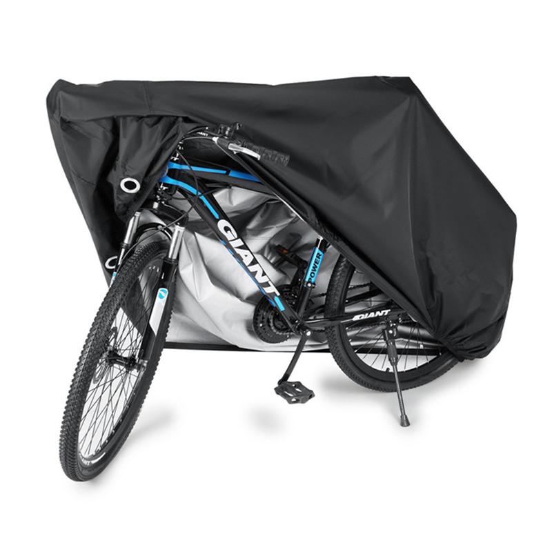 190t cykel cykelskydd vattentätt snöskydd utomhus cykel skoterskydd regn snö damm uv skydd cykel tillbehör