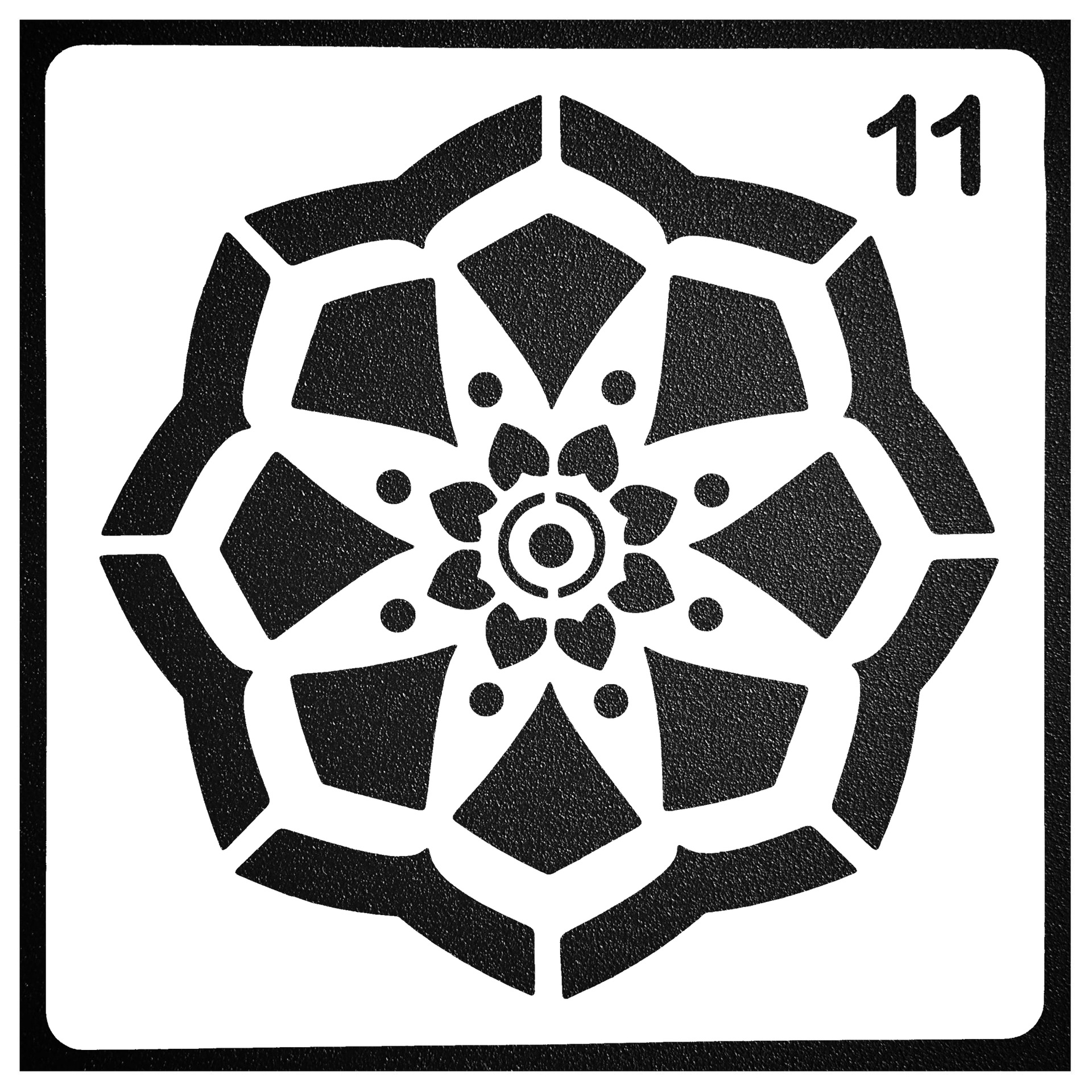 Mandala Painting Template Stencils Drawing Stencils Painting And Decor Bullet Journal Supplies Decorative Mandalas: HHA0711