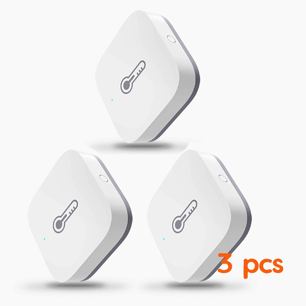 Nashone Aqara Temperatur Sensor Clever Luftdruck Feuchtigkeit Umwelt Sensor Clever Kontrolle Zigbee Verbindung Für Tuya Clever: 3 Stck