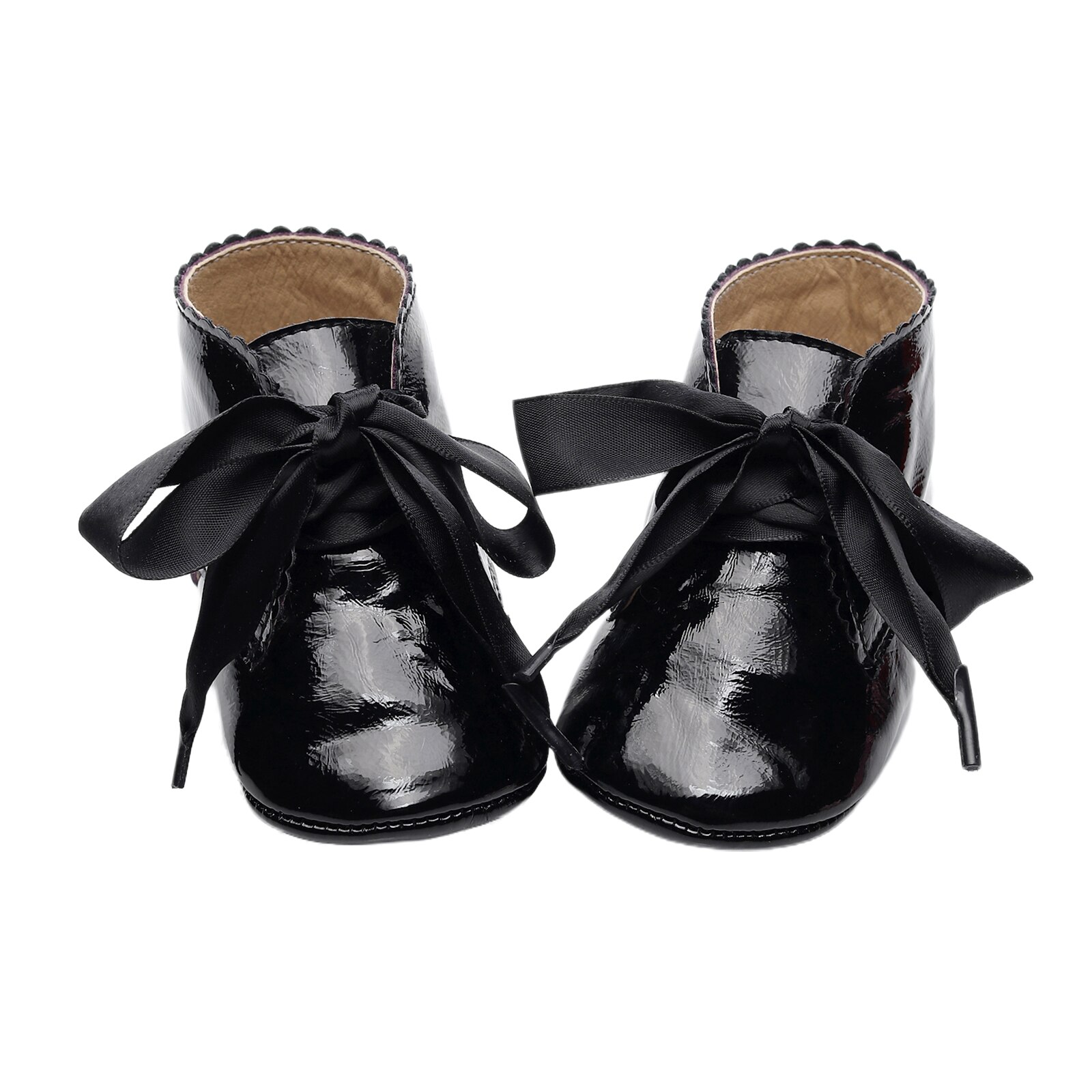 0-24M Solid Spring Kids Bbay Girls Shoes Casual Pre-walkers Style Shoes