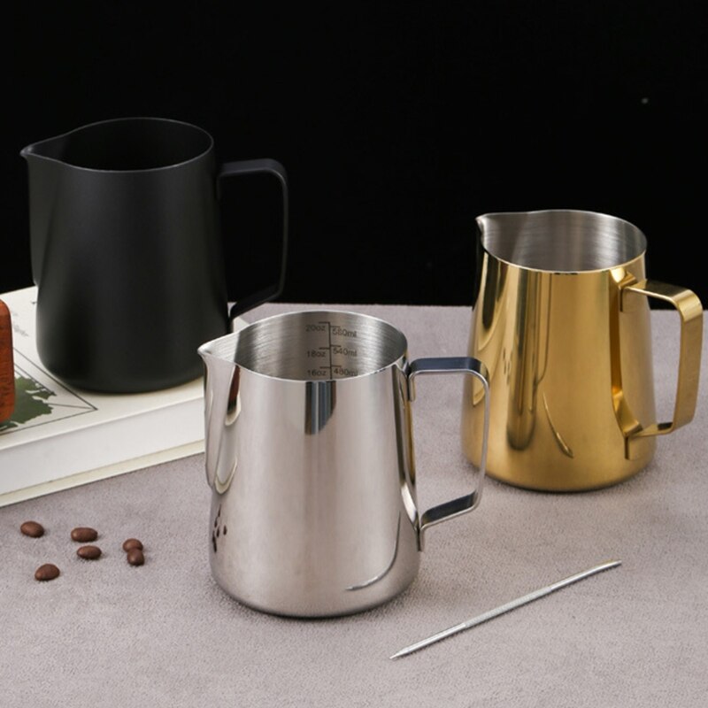 304 Stainless Steel Coffee Foam Cups Essential For Coffee Lovers M17D