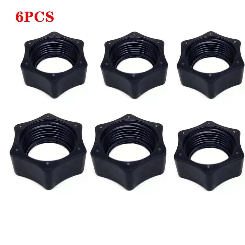 6pcs/lot Universal Car Air Outlet Clip Car Air Conditioner Air Outlet Fixing Mount Holder BaseMobile Phone Bracket Accessories: 6PCS NUT-2