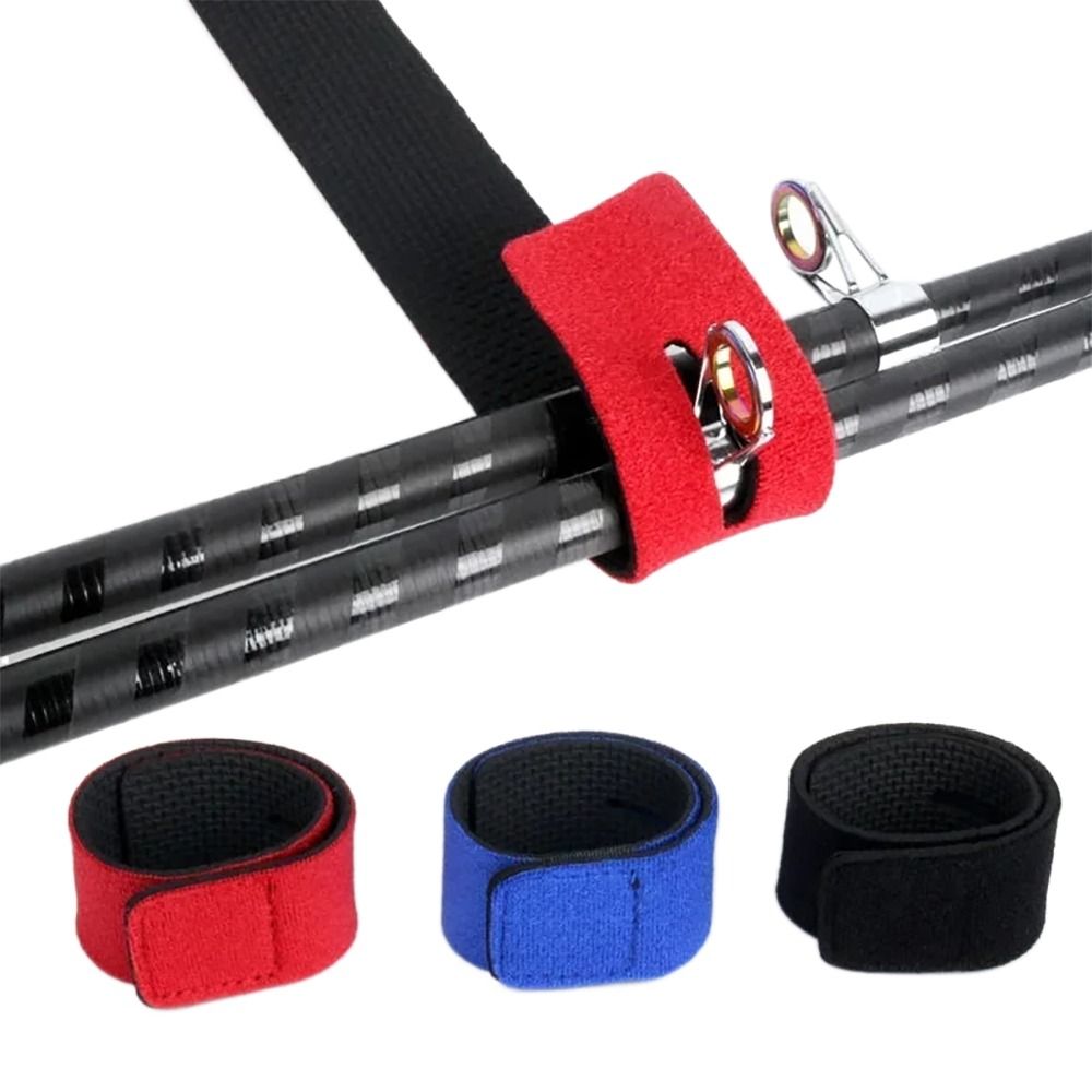 Visgereedschap Accessoire Hengelbinderhouders Bandjes Outdoor Visgerei Lus Kabelkoord Banden Riem Visserijaccessoires