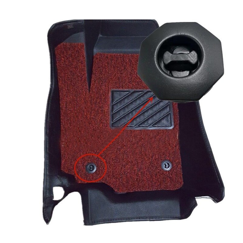 1set Universal Clip Carpet Fixing Grips Clamps Buckles Floor Mat Fastener Clips For Car Interior Accessories