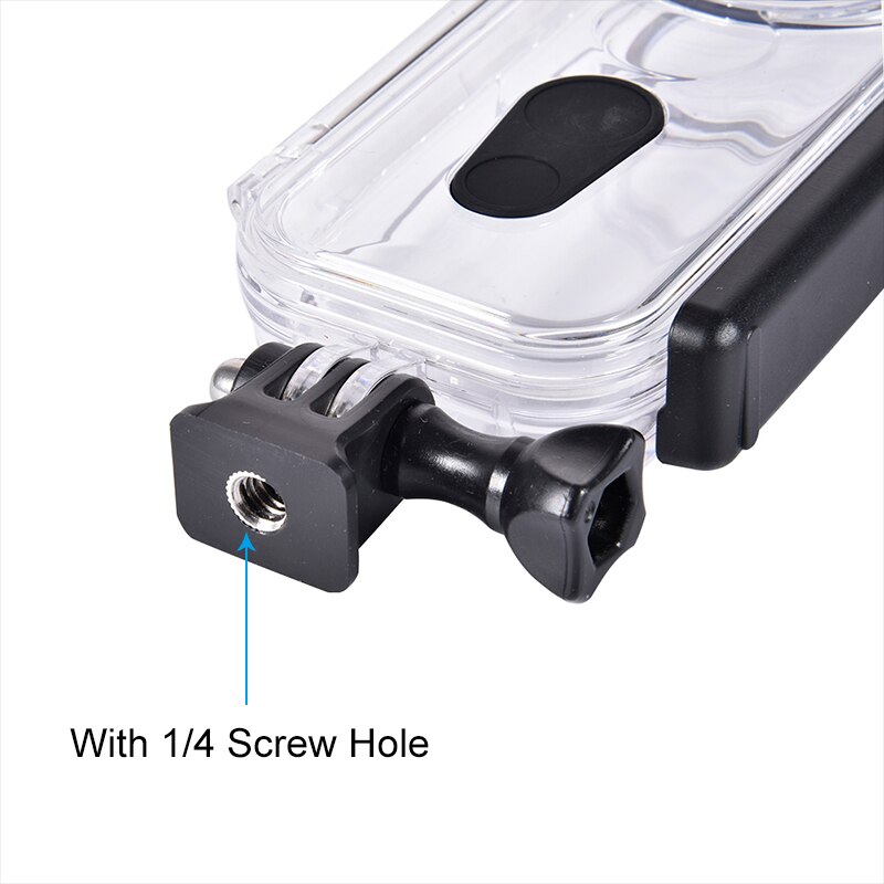 Waterproof housing shell for insta 360 one x, diving case, insta 360 diving protective cover for insta 360 one x camera accessories