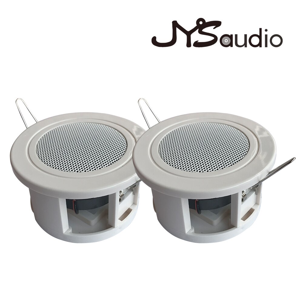 3 &quot;In-Plafond Luidspreker Pa Sound System Audio Luidspreker Mini Plafond Luidsprekers Voor Home Muziek Audio Spelers Voor smart Home Cinema: two piece