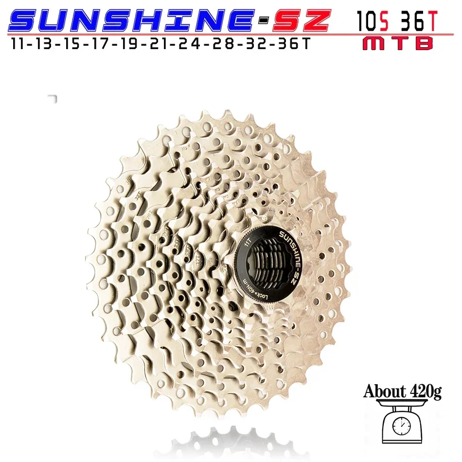 Stalshine-Pignon de roue libre VTT, cassette de vélo, 8 vitesses, 9 vitesses, 10 vitesses, 11 vitesses, 12 vitesses, 11T-32T, 36T, 40T, 42T, 46T, 50T, 52T, HG roue libre pour WinterMANO/SRAM: vert clair