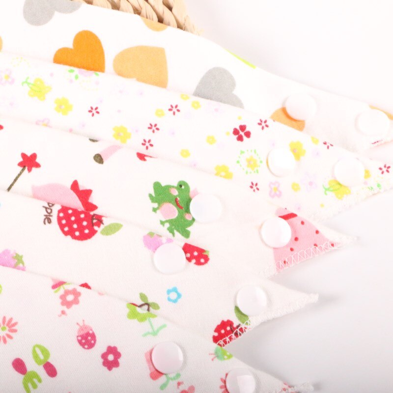 20 pezzi/lottp Del bambino Del Cotone Bavaglini 2 Strati Babador Bandana Bavaglini per Bambini Sciarpa Delle Ragazze Dei Ragazzi Del bambino pettorina Panni Del rutto Del bambino regalo1-3 anno