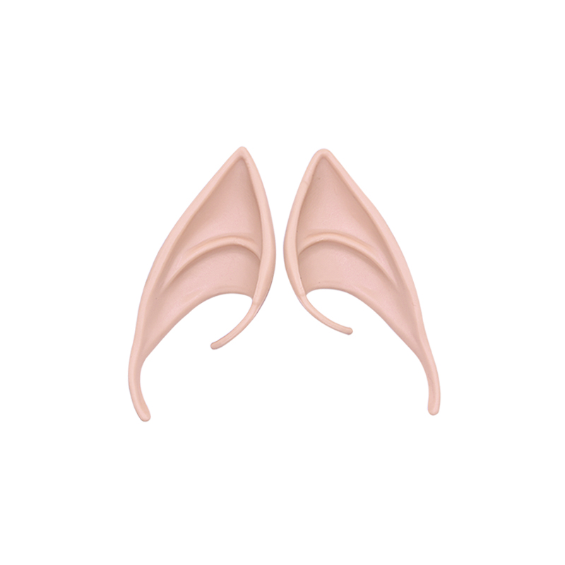 1 paio di orecchie da elfo in reticolo fata angelo vestire orecchie finte puntelli forniture Cosplay mezza orecchio festa di Halloween puntelli foto decorazioni natalizie: A02 piccolo