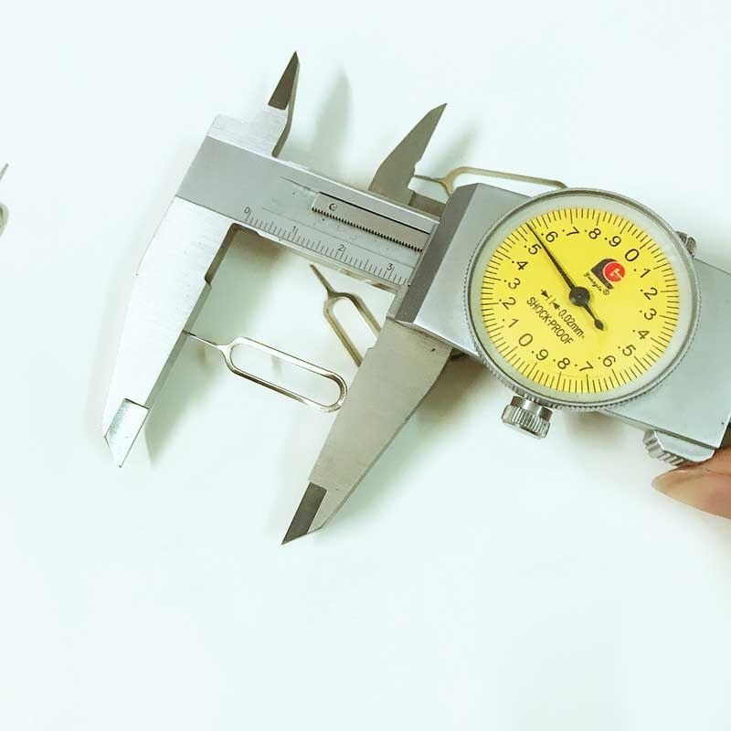 10 Pcs Slim Sim Kaart Lade Pin Eject Removal Tool Naald Opener Ejector Voor Meest Smartphone Card Cutter Pin Opener removal Tools