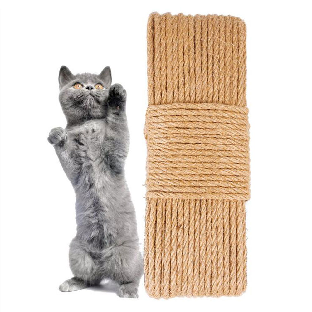 Sisal Rope for Cat Tree Cat Climbing Frame DIY cats scratching post toys making desk legs binding rope for cat sharpen claw