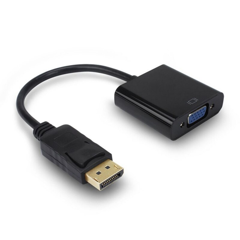 Displayport DP Male Naar VGA Vrouwelijke Adapter Display Port Kabel Converter DP naar VGA Adapters