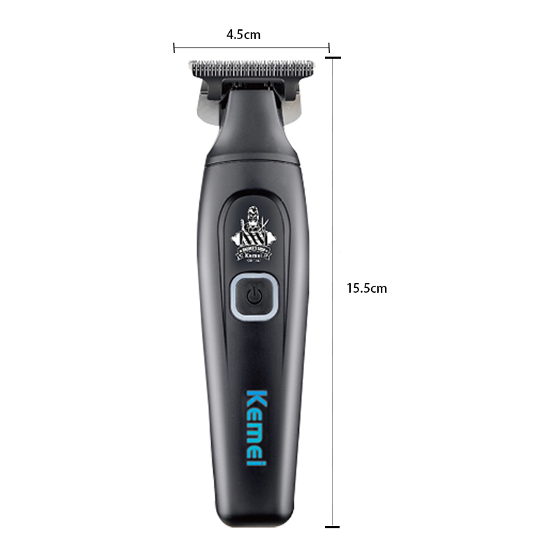Kemei1747 Electric Hair Cutting Machine Cordless Hair Clipper Rechargeable Beard Trimmer Man Carving Clipper Barber