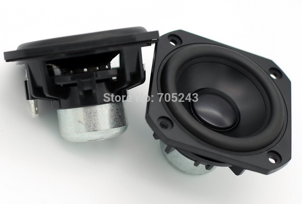 Paar (2 stücke) Melo david audio unvergleichliche P830986 3 zoll aluminun kegel NEO magnet fullrange-stoff lautsprecher freies