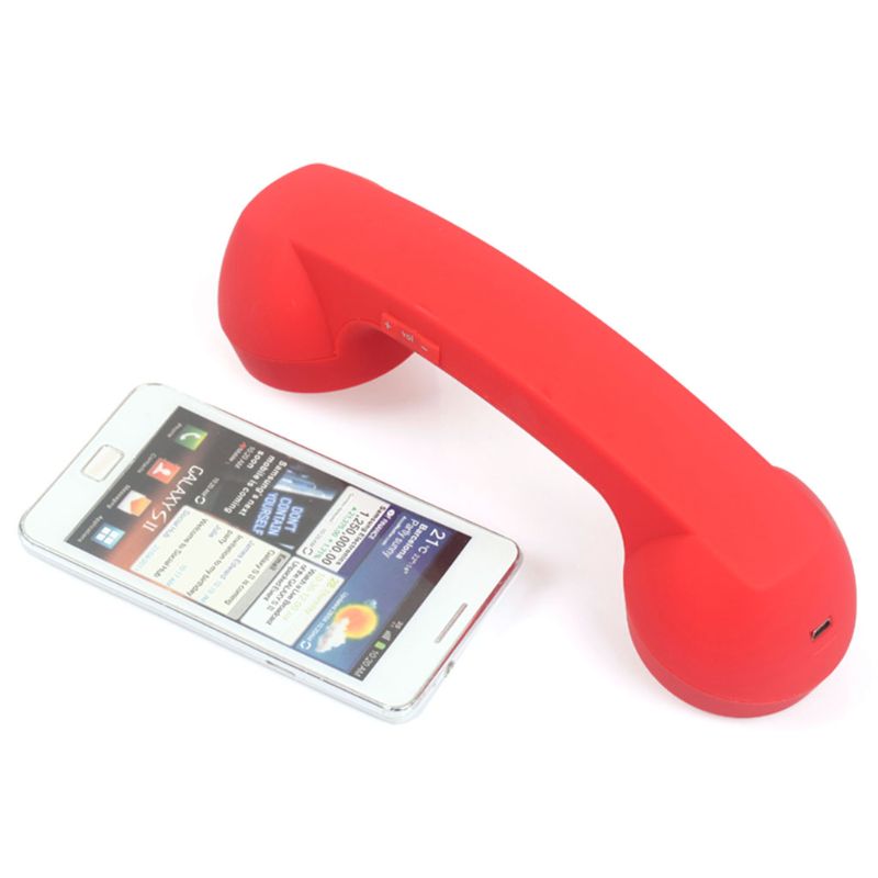 Auriculares inalámbricos universales para teléfono móvil, receptor a prueba de radiación, Bluetooth 2,0, Retro