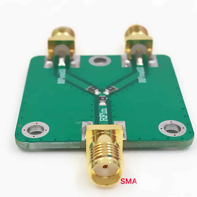 RF microwave resistance power divider module SMA connector