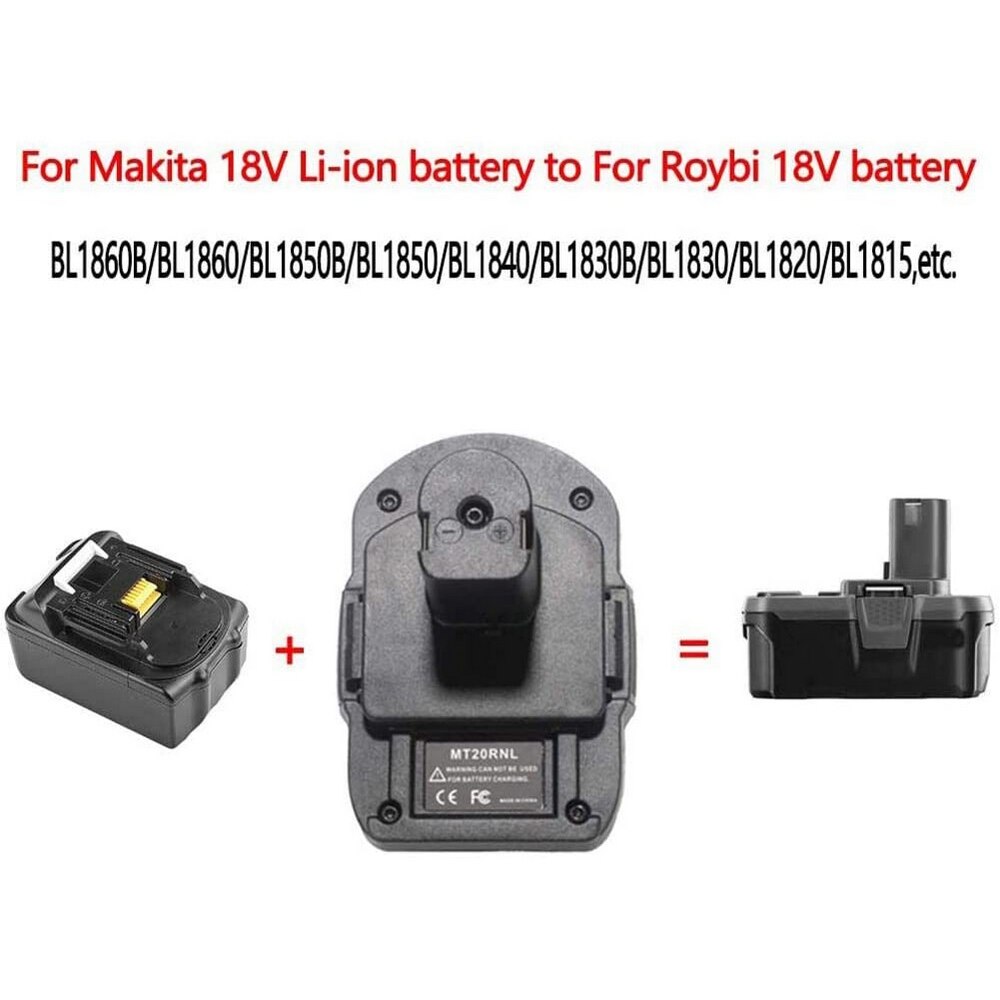 Makita18v Te Ryobi 18V Adapter Mt20rnl-mak Product Ingebouwde Batterij Lock Vaste Combinatie Tool Batterij Kosteneffectieve