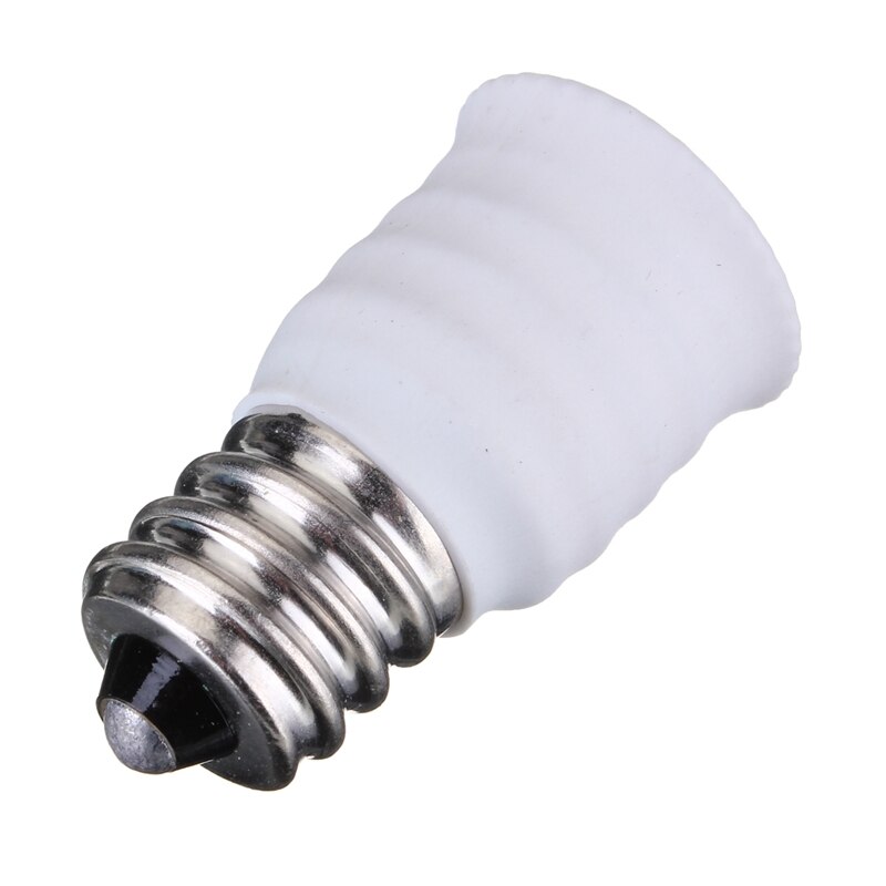 E12 zu E14 Adapter Weiß Glühbirne Wechsler Konverter LED Halfter Lampe Adapter Wechsler 6-Pack