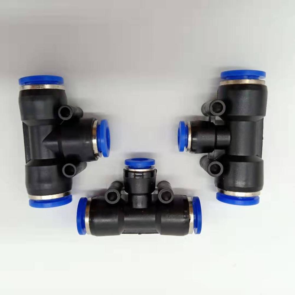 PEG rapid trachea ,Three links ,T type Pneumatic Joint PEG4-6 6-8 8-10 10-12 12-16 PEG4-8 6-10 8-12