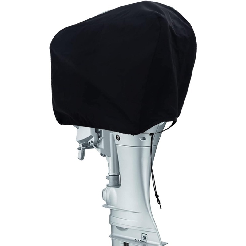 Motor Engine Boat Cover Anti Half Outboard UV Oxford Waterproof Protector Dustproof Air Antigores Yacht Marine 600D 15-300HP