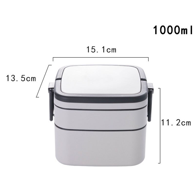 Japansk matboks til låve til voksne lekkasjesikre matbeholdere bento boks japansk stil bento matboks kjøkken matboks