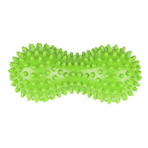 1Pc Pinda Vorm Massage Yoga Fitness Bal Verlichten Body Stress Pvc Voet Spiky Muscle Massager Bal Voet Massage Bal: Licht Groen