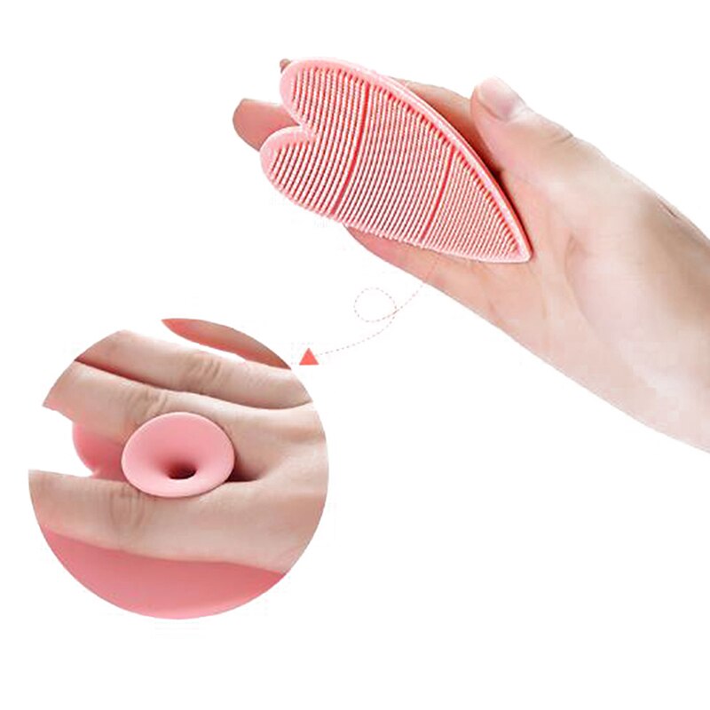 Silicone Baby Massage Brush Head Body Shampoo Scalp Comb Hair Washing Comb Shower Bath Brush