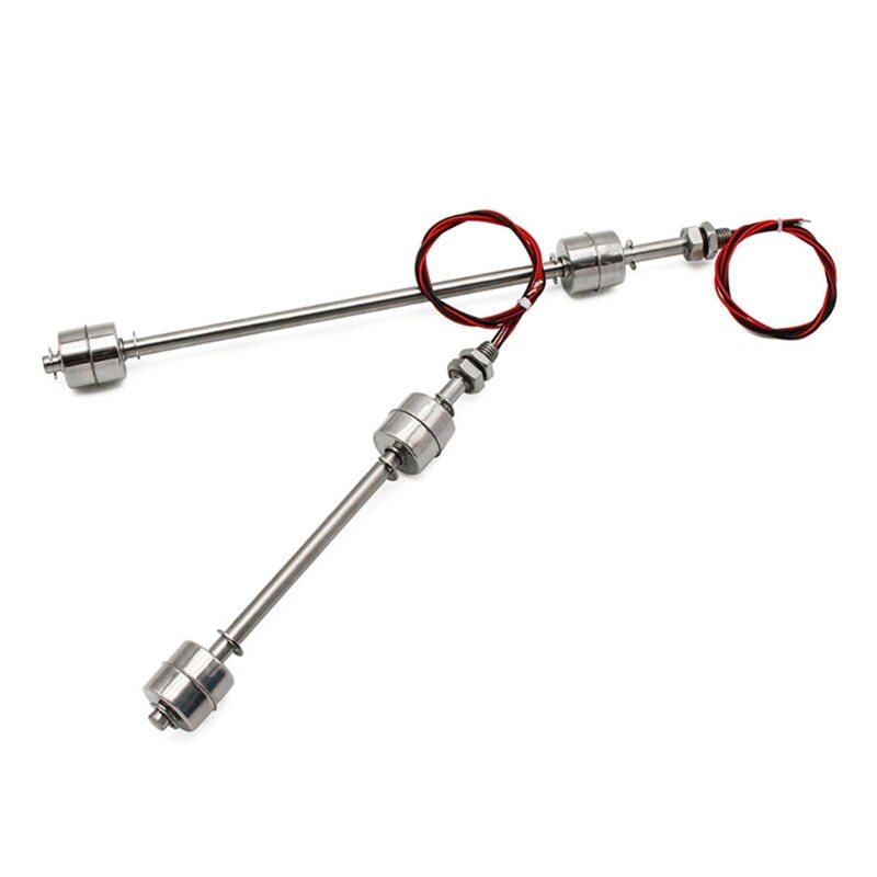 Double Ball Float Switch Tank Liquid 6 Size Pool Water Level Sensor Stainless Steel Float Switch Tank Pool Flow Sensors P15F