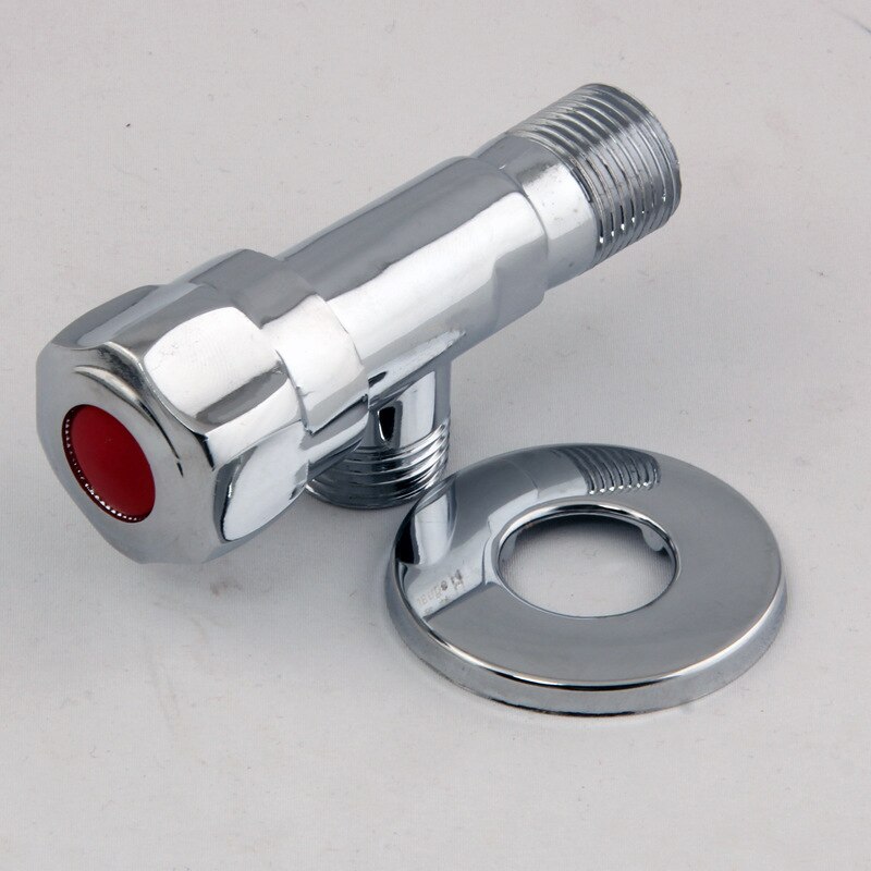 2 PCS Kitchen, Bathroomn Right Angle Valve for waterTriangle Valve Water incoming stop water valve copper right angel value