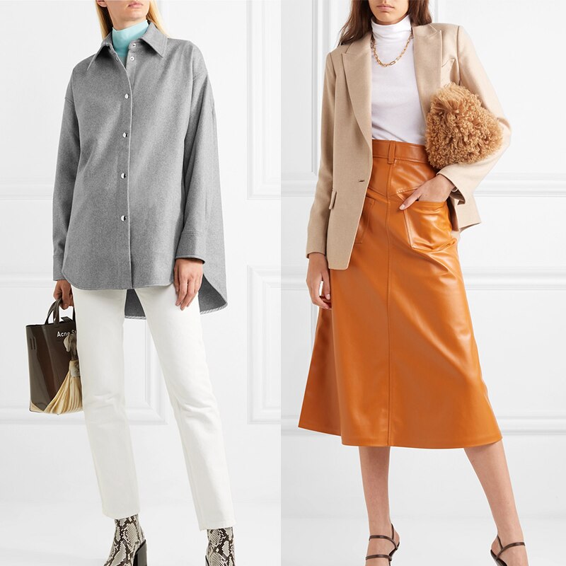 The Cloth 380g/m Weight Worsted Flannel Wool Fabrics Garment Material Autumn Women Suits Jacket Sewing Cloth Tailor