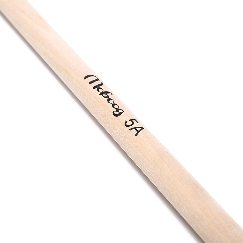 Baquetas de madera de arce para tambor, tambor de calor ligero, aparts musical, tamaño 5A, 1 par