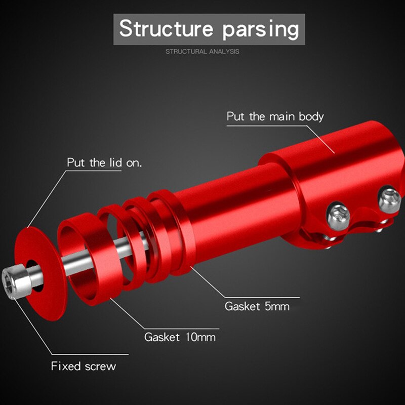 West Biking Mtb Carbon Stuur Extender Racefiets Geïntegreerd Handvat Aluminium Verlengstuk Fiets Computerlicht Telefoonstandaard  18