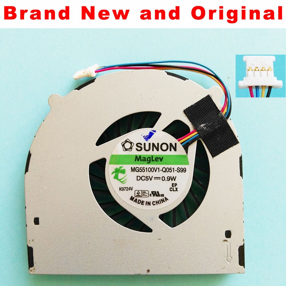 Neue Original cpu Fan für Acer streben 4810 4810TG 4810TZ 5810 5810TG CPU lüfter kühler DFS400805L10T F939 MG55100V1-Q051-S99
