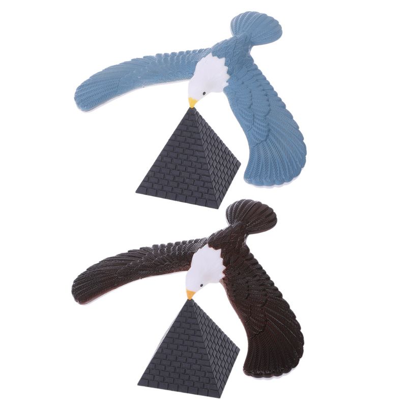1Pc Magic Behouden Balans Balans Eagle Vogel Speelgoed Home Office Plezier Leren Gag Speelgoed Voor Kid Willekeurige Kleur