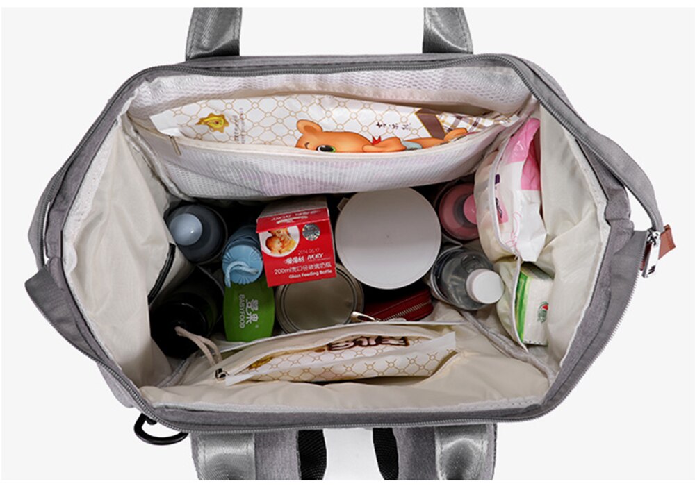 Luiertas grote capaciteit babytas reistas babyverzorging wetbag opvouwbare wieg mummie tas natte luiertas zwangerschapstas