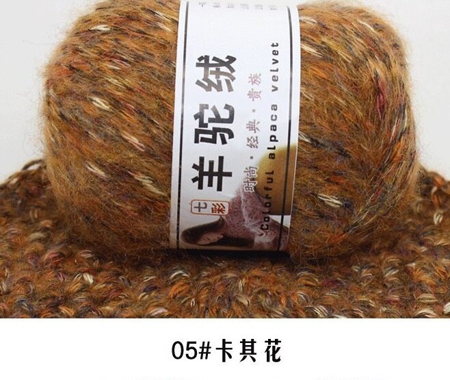 Mylb – mélange de fils tricotés en Laine, 50g/boule, épais, cachemire, pour tricot à la main, pull, chapeau, Laine, fil de crochet: 5