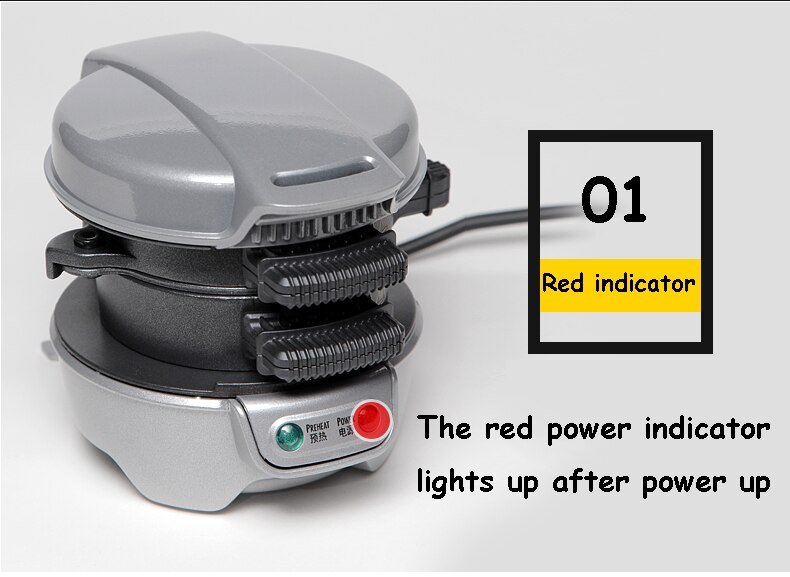 Automatic Hamburger Breakfast Machine Sandwich Toaster Kitchen Small Appliances 25475-CN