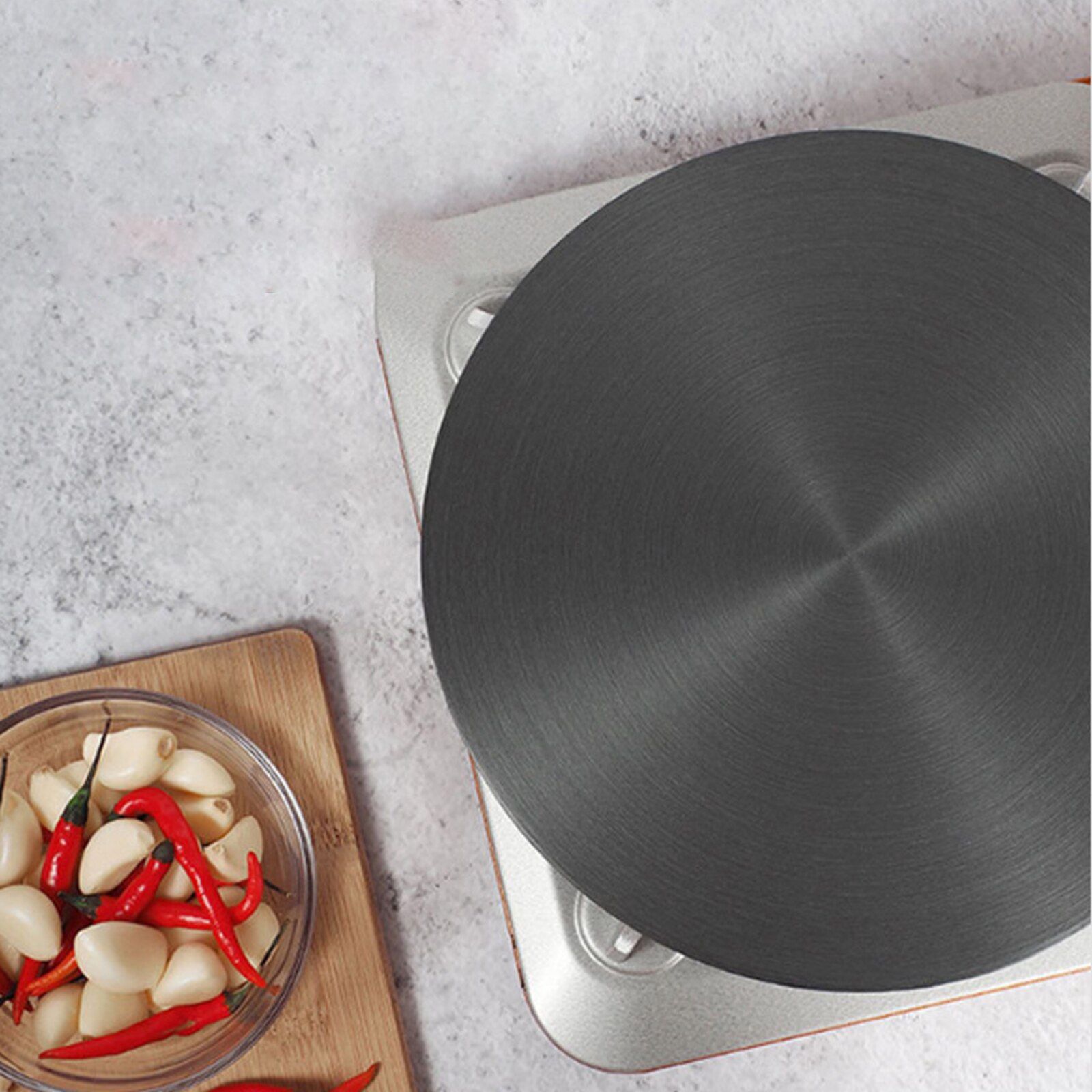 Newly Kitchen Gas Stove Heat Conduction Plate Household Thaw Board Anti-Burning Kitchen Utensils Stove Heat Diffuser TE8