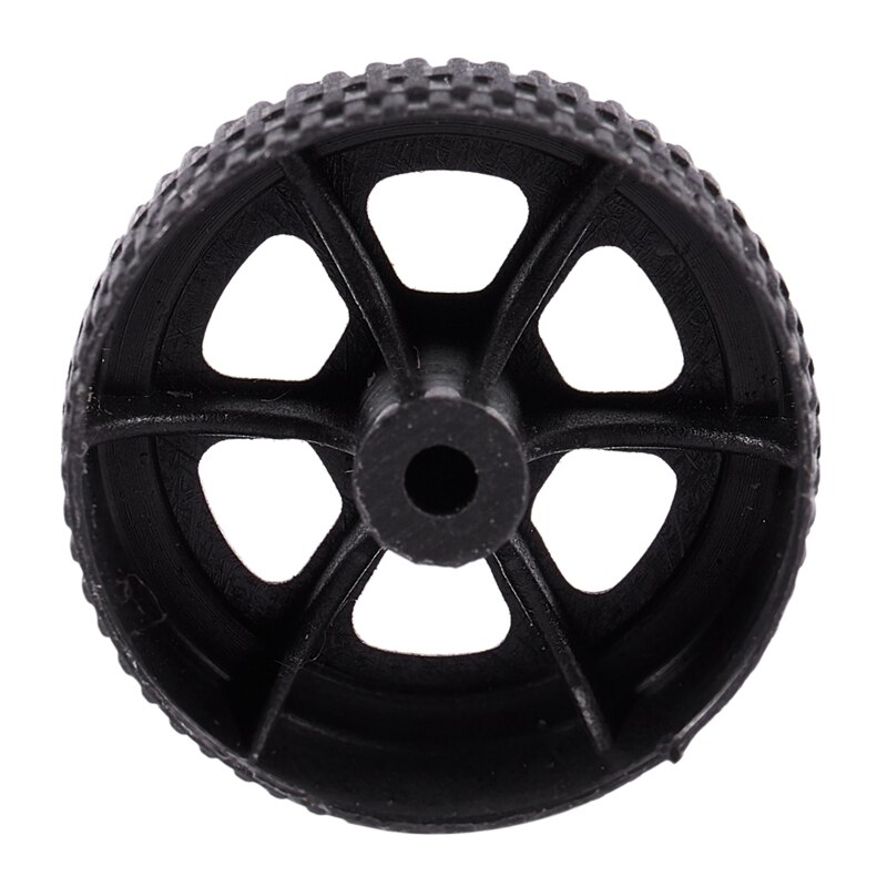 Rolka z tworzywa sztucznego 2mm Dia wał Model ciężarówki zabawki koła 20mm x 6mm 20szt