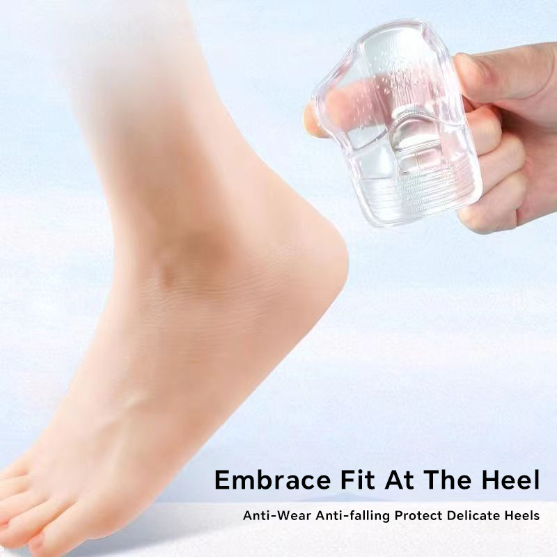 Almofadas de inserção do antepé para mulheres sapato antiderrapante silicone alívio da dor no pé para sandálias de salto alto palmilhas de sapato de gel