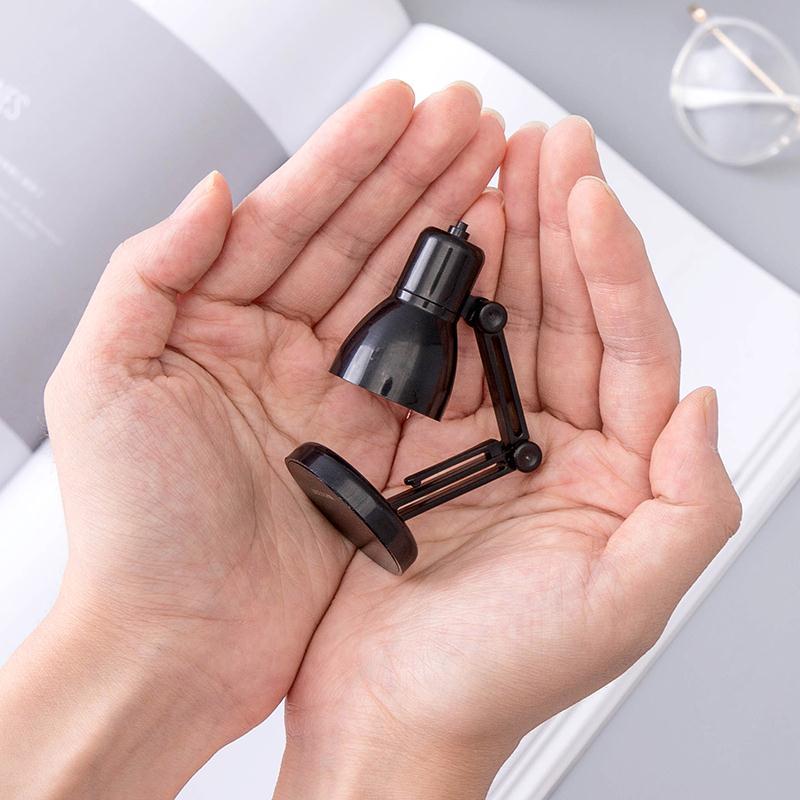 10Pcs/lot Mini Book Reading Light Folding LED Lamps Book Lights For Night Study Travel Portable Table Lamp Luminous Small Toys