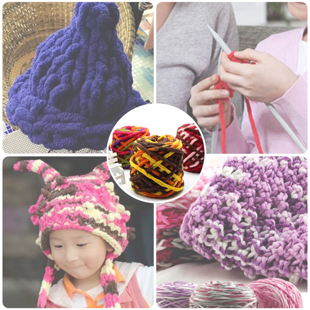 1Pc Diy Breiwol Haak Dikke Wol Garen Dikke Warme Diy Sjaal Hand-Gebreide Garen Voor Hand Breien wollen Deken