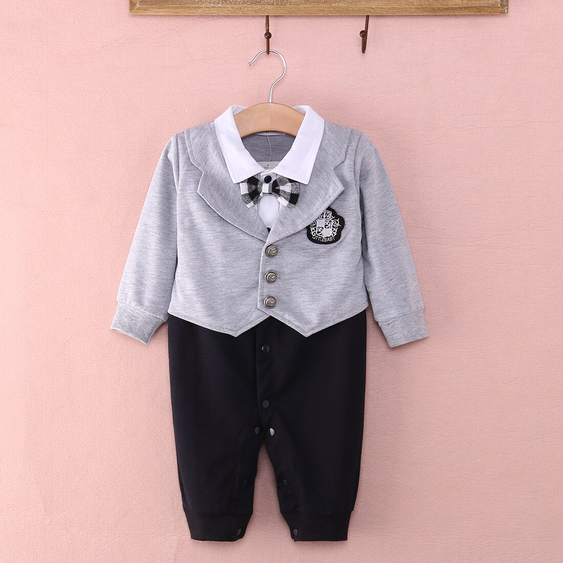 Pudcoco-combinaisons pour garçons 0-24M | Vêtements de fête pour bébés garçons, salopette, costume
