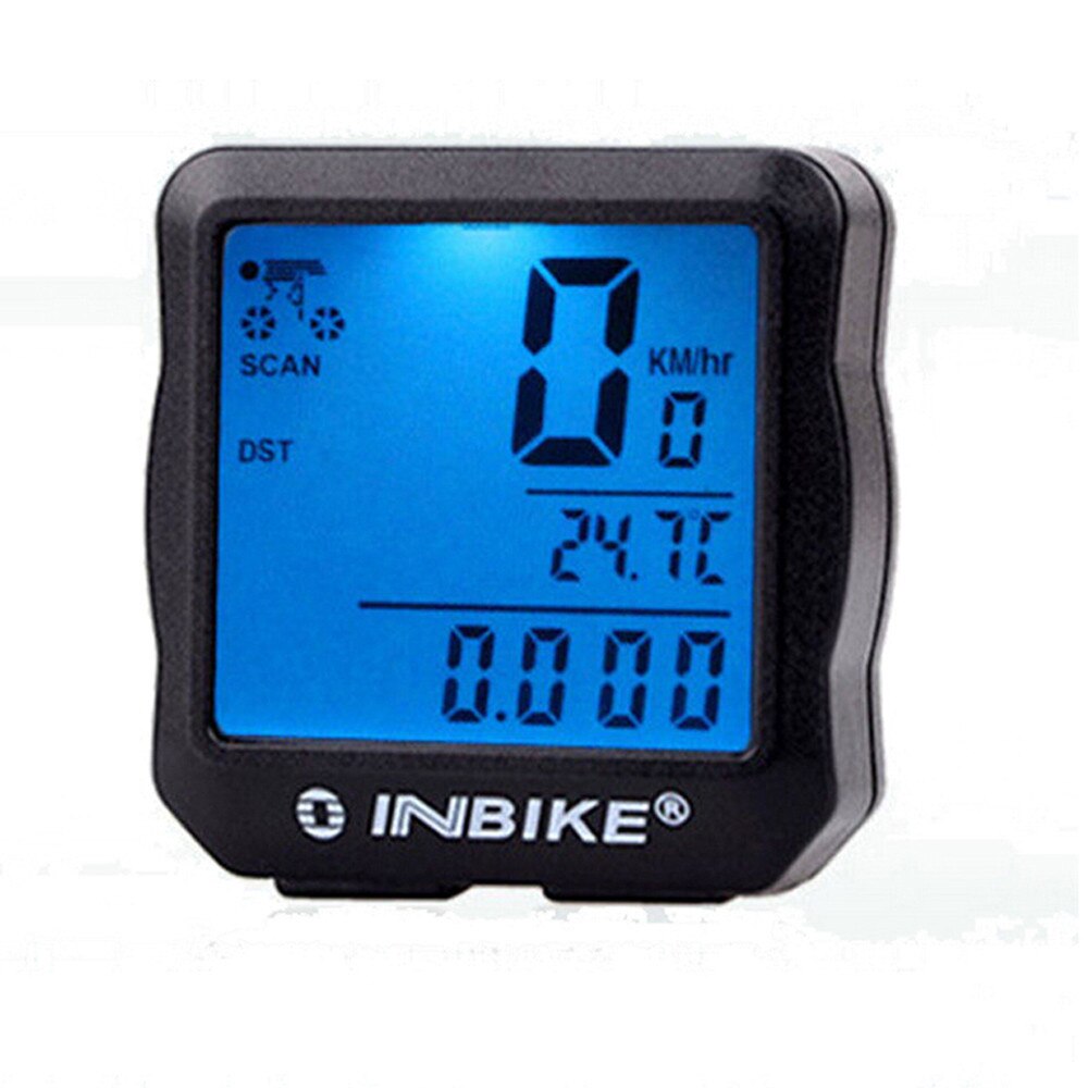 Waterproof Backlight Cycling Bicycle Bike Computer Odometer Speedometer Digital Stopwatch Backlight Multifunction