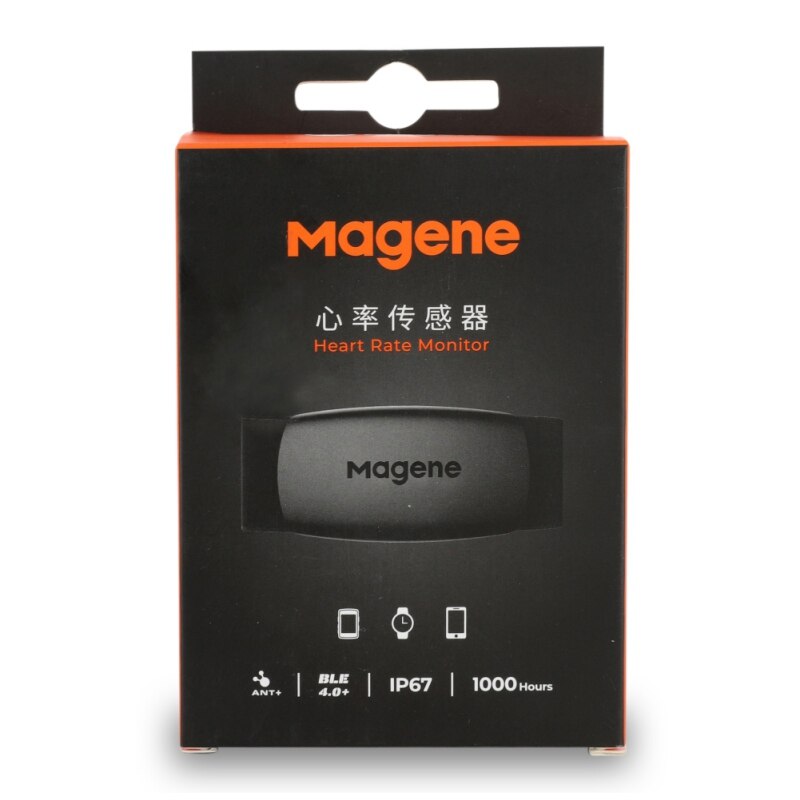 Fitness Heart Rate Monitor Dual Mode ANT+ & Bluetooth Cycling Running Heart Rate Sensor With Adjustable Chest Strap: Default Title