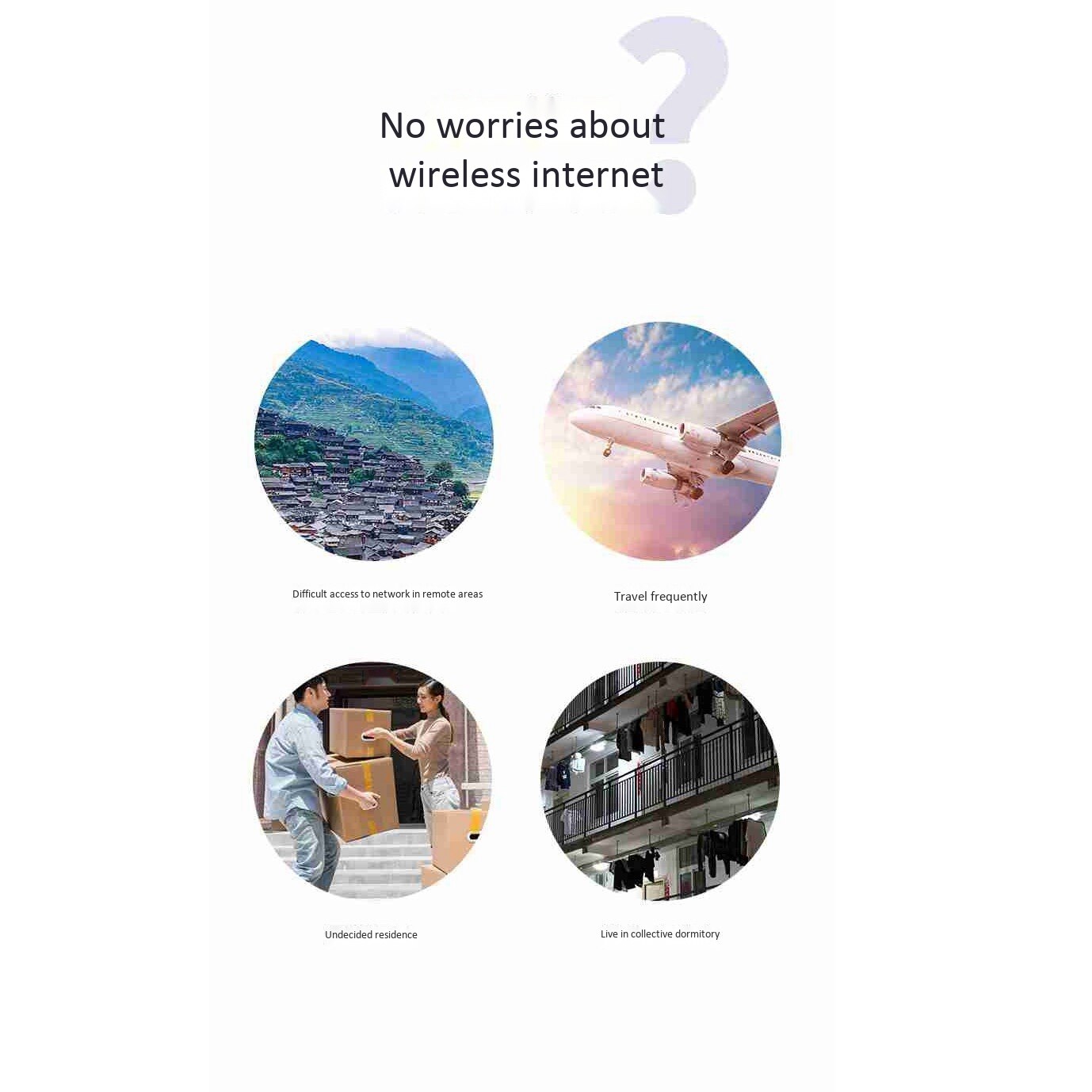 Unlocked 4G Router Lte Wifi Netwerkkaart Draagbare 150Mbps Wifi Router Hotspot 6800Mah Opladen Voor Mobiele Tablet pc