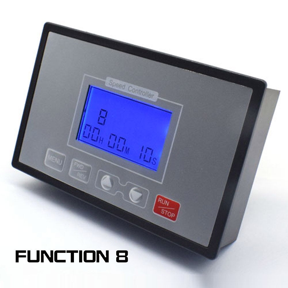 Inteligentny cyfrowy wyświetlacz LCD 0 ~ 100% regulowany 60A PWM regulator obrotów silnika DC rozrządu odwracalny pilot 12V 24V 36V 48V