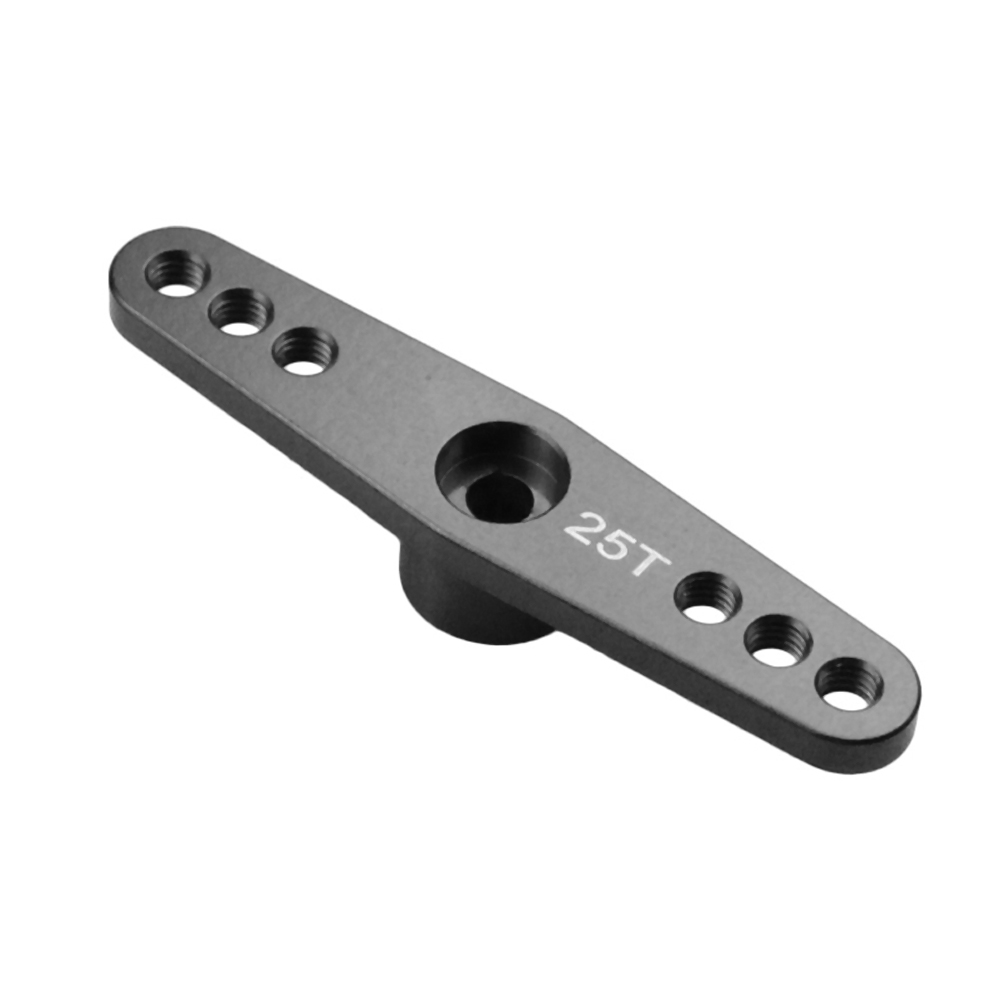 25T M3 aluminio RC Servo brazo cuerno brazo único/doble brazo para 1/10 coche trepador de control remoto barco Futaba HSP Wltoys Axial SCX10 piezas: Lavanda