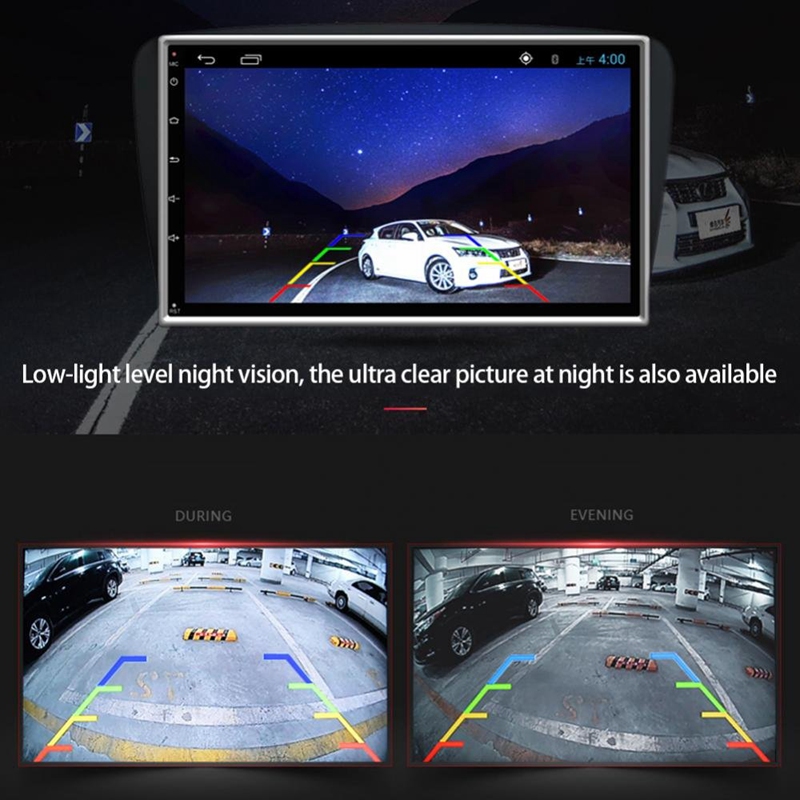 180 Degree Car Camera Large Wide-Angle Front Camera for Dvd Back Up Camera Without Parking Line Side Camera